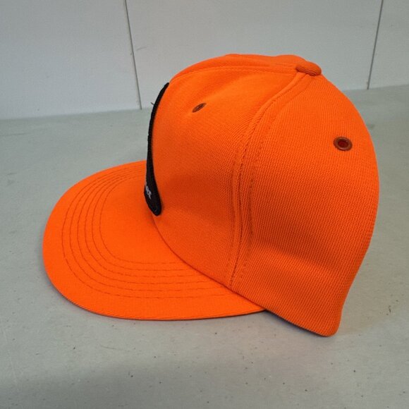 Rare Weyerhaeuser Vintage Hunters Orange Trucker SnapBack Hat Made In USA EUC - Picture 3 of 9